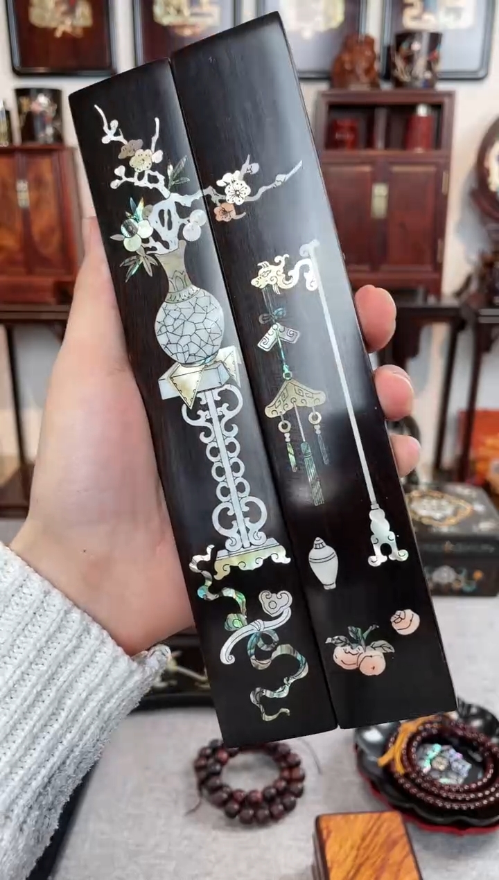 【闪购商品】黑酸枝木类成套家具镇尺