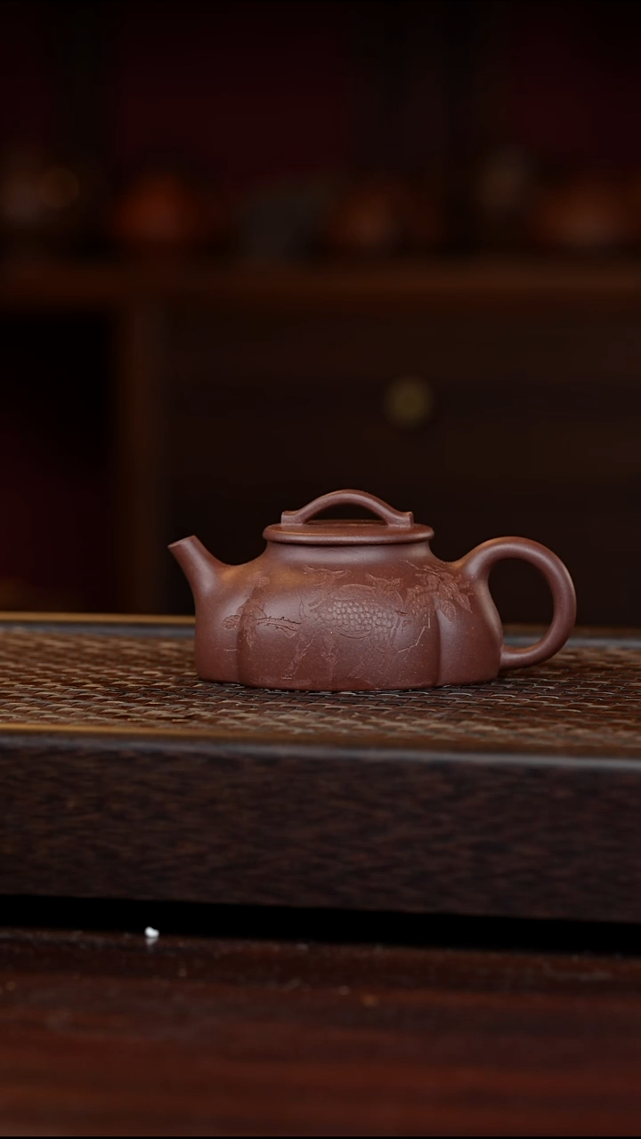 茶壶紫砂亚*丹壶溢香紫砂壶微瑕160cc