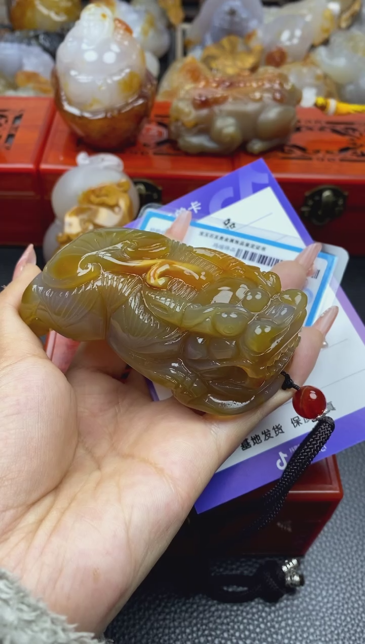 【闪购商品】玛瑙/玉髓手把未镶嵌00