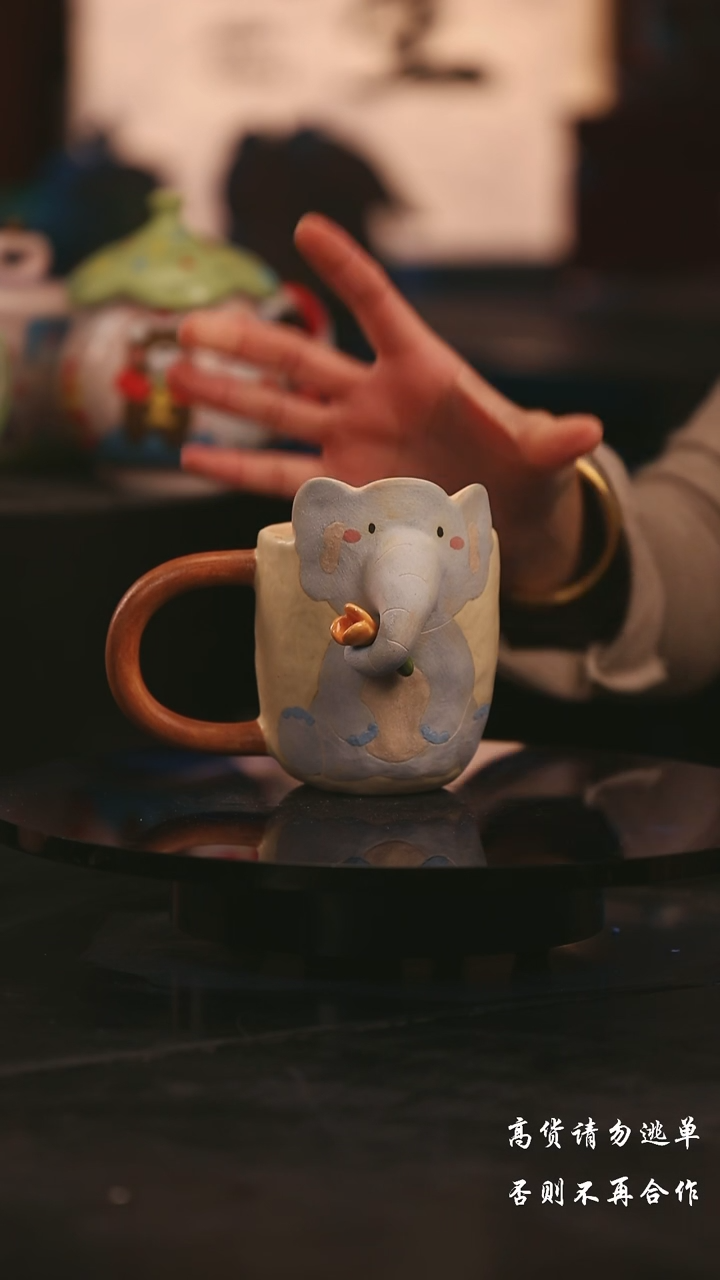 陶瓷景德镇可爱设计师款陶瓷 