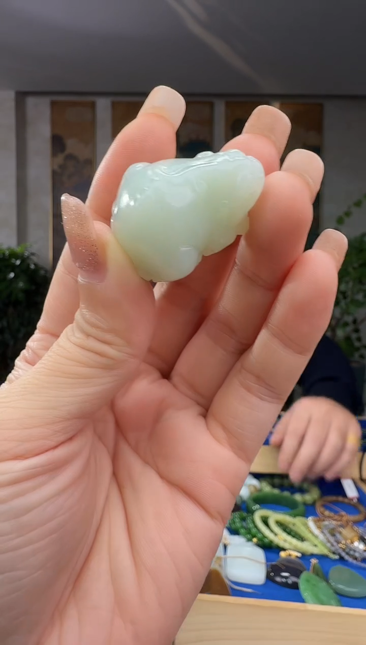 颈饰未镶嵌和田玉拍一发一