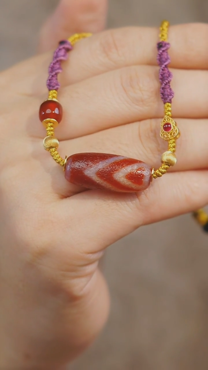 【闪购商品】玛瑙/玉髓项链未镶嵌多样性发其一