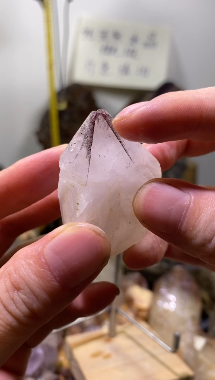 未镶嵌珠宝半成品水晶46号四川超七花园水晶