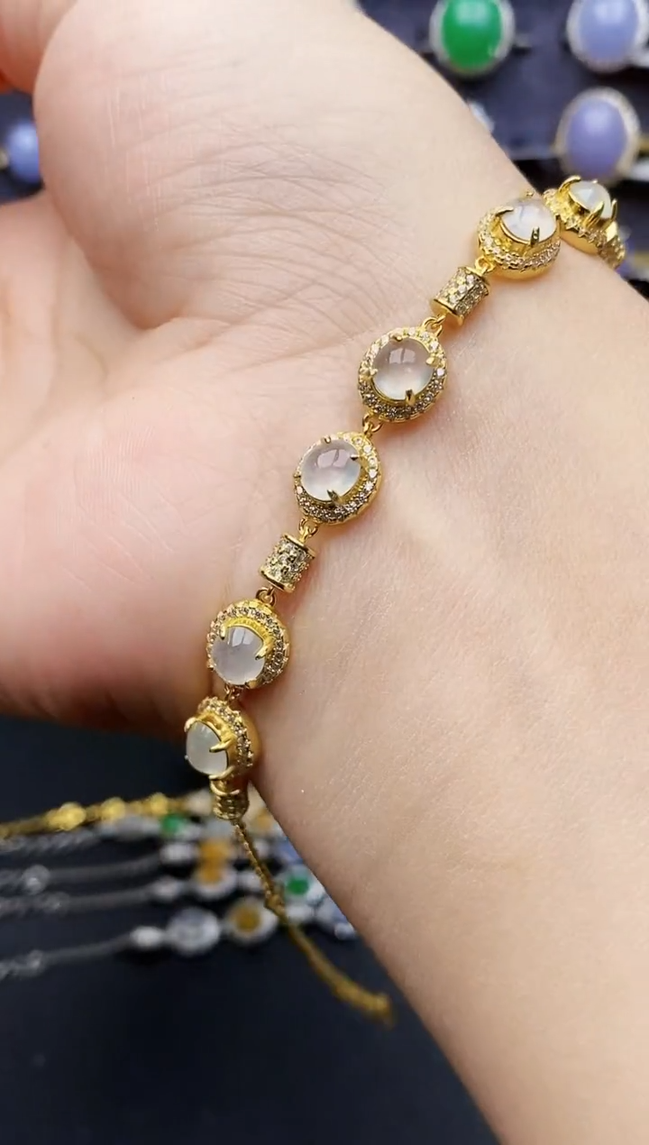 银S925镶嵌戒指翡翠1263