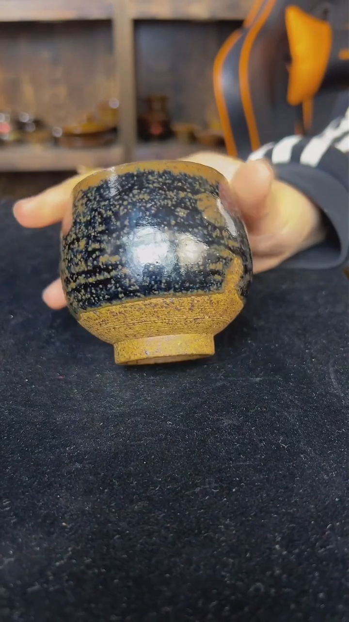 特色窑变主人杯原矿手工