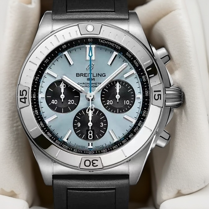99新 BREITLING/百年灵 机械计时 精钢+铂金 表径42 腕表