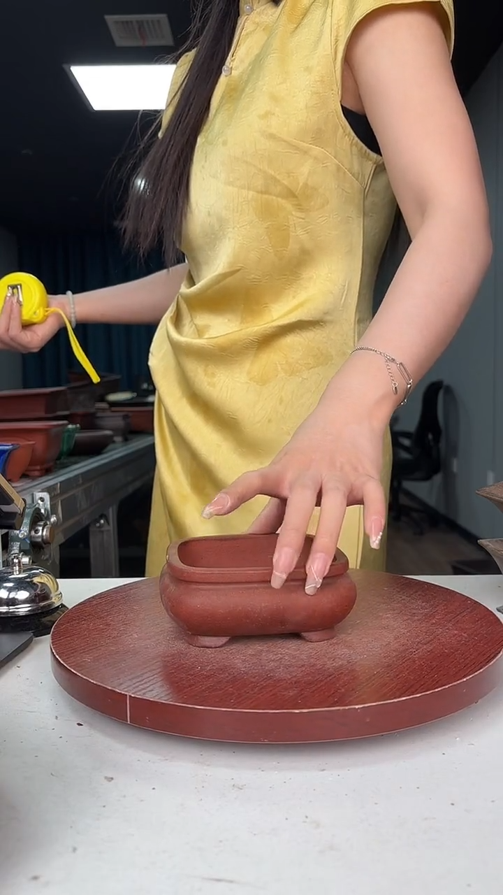 紫砂花盆浅草紫砂花盆