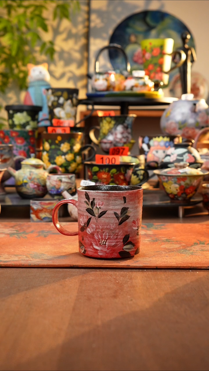 瓷片景德镇手工手绘948