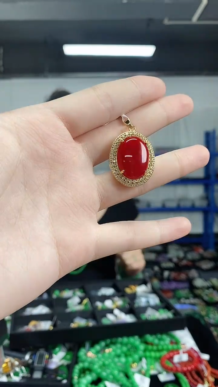 颈饰未镶嵌南红玛瑙闪购链接 多样性发其一颜色微差