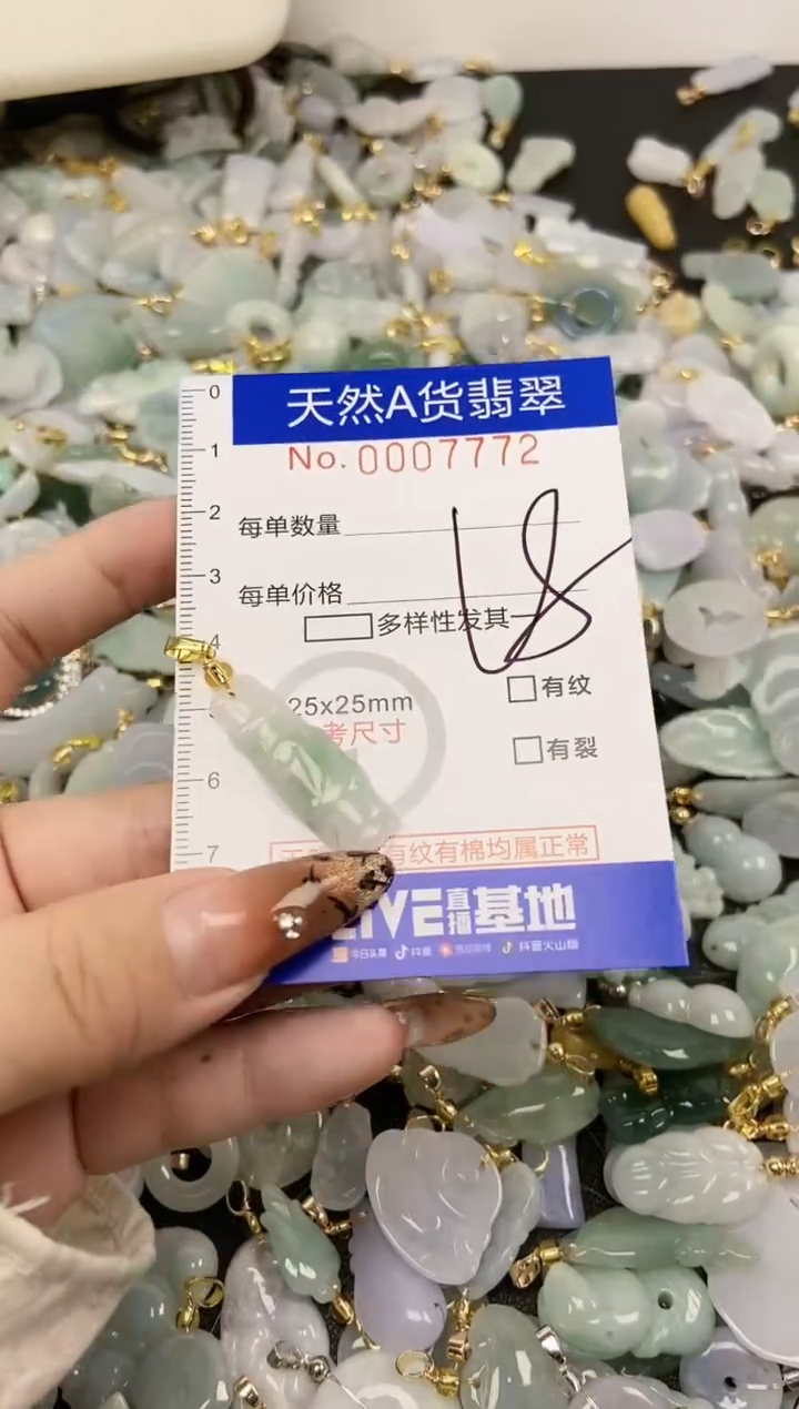 【闪购商品】翡翠颈饰未镶嵌天然A货翡翠