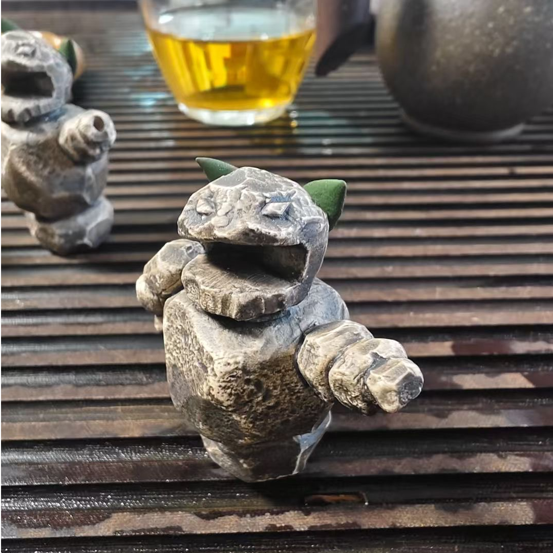 [三炮严选]石矶娘娘紫砂茶宠限量款