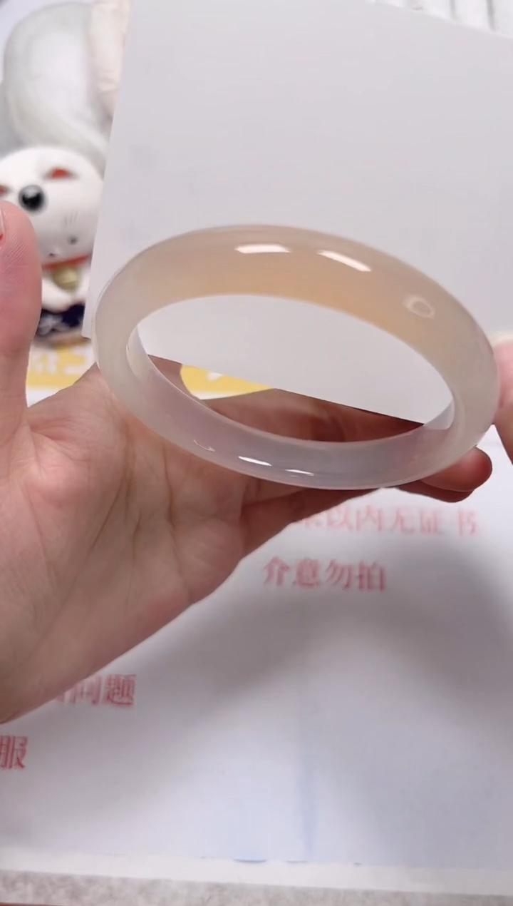 石英质玉手镯未镶嵌a174-60.5