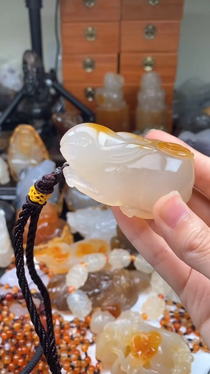 【闪购商品】玛瑙/玉髓颈饰未镶嵌AA