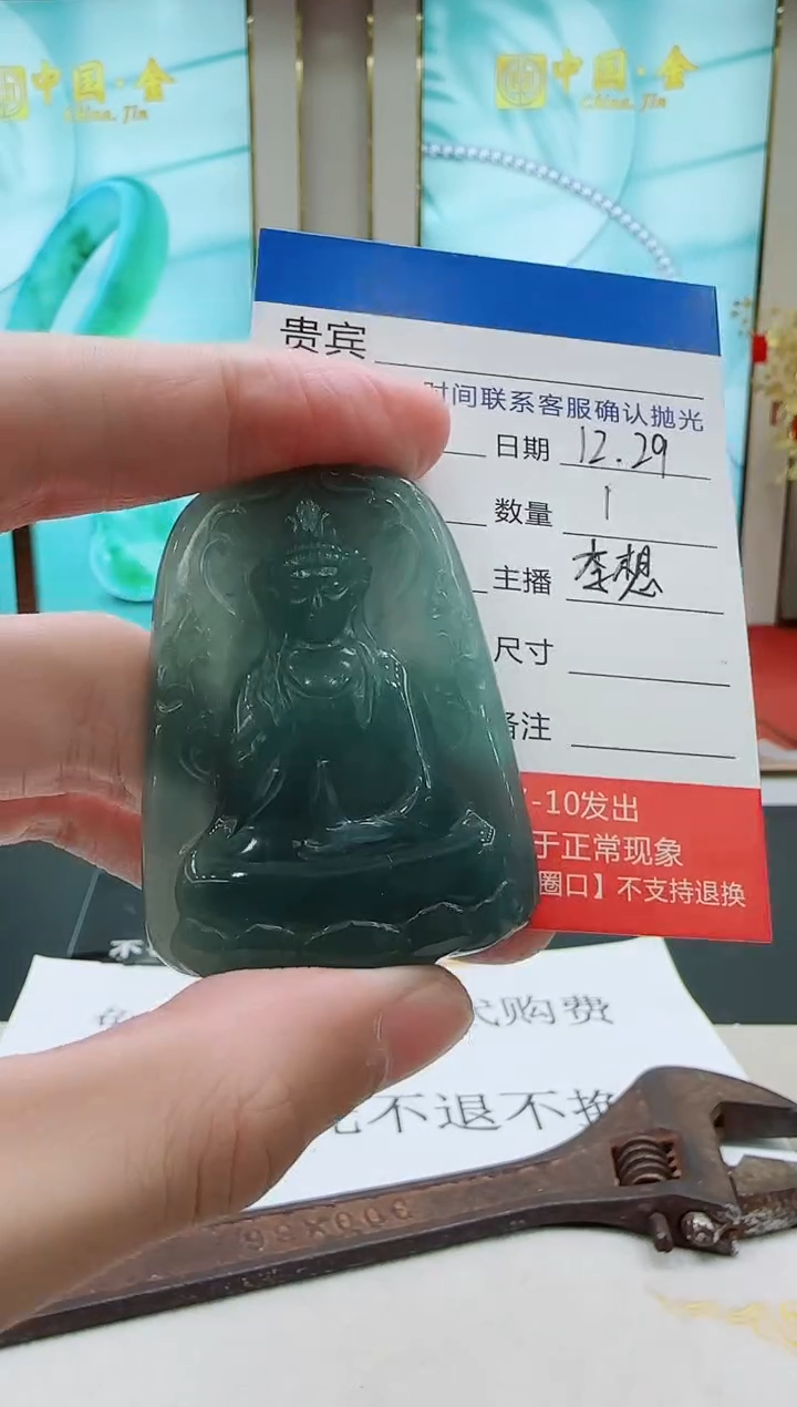 未镶嵌定制翡翠LX61翡翠吊坠-多样性发其一