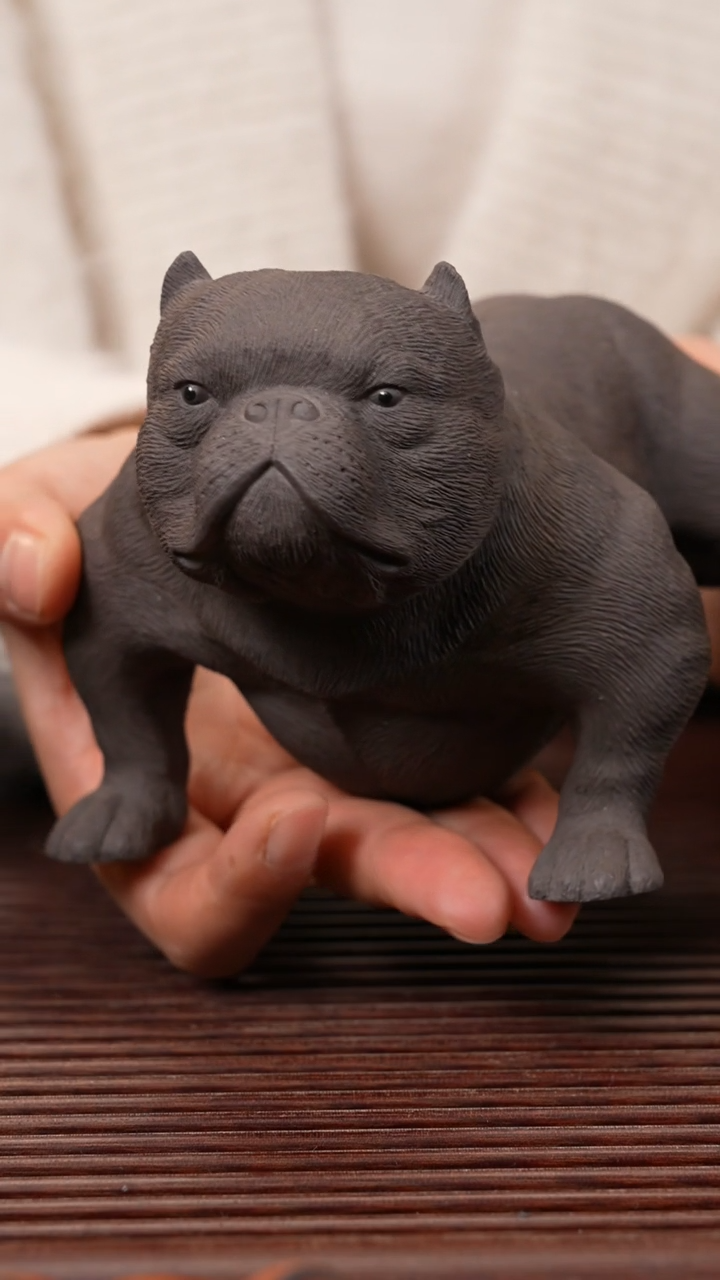【闪购商品】紫砂茶宠紫砂恶霸犬