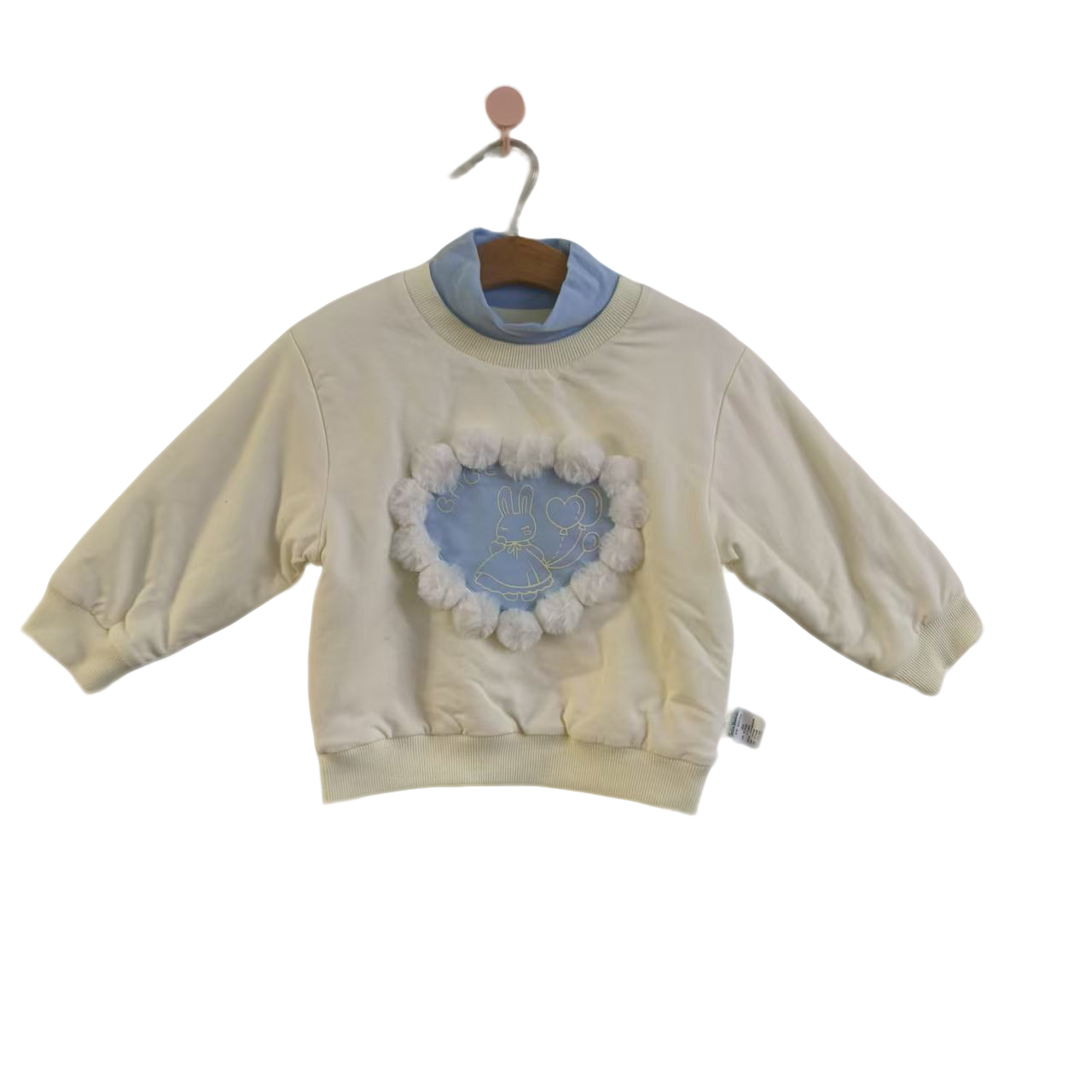 儿童针织长袖三层夹棉卫衣84421003