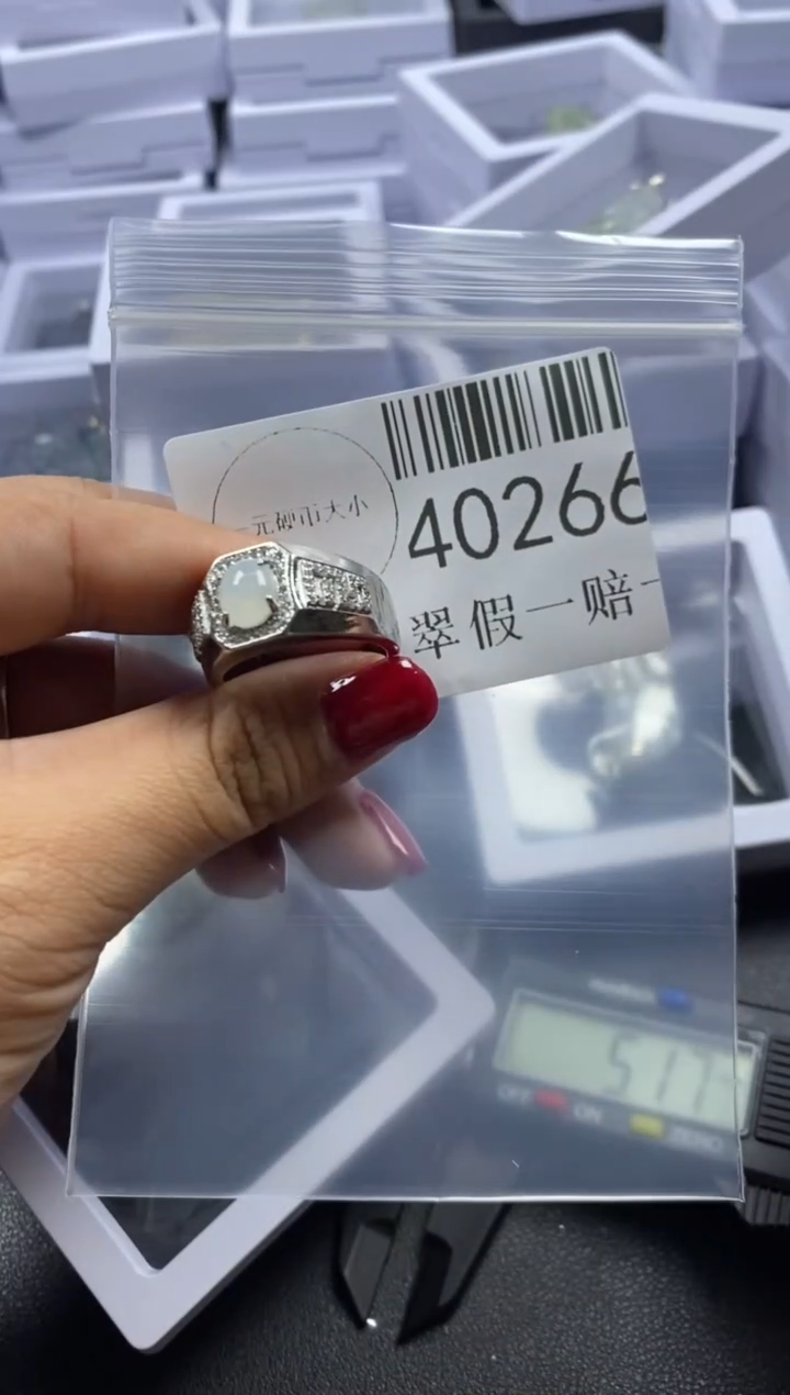 【闪购商品】翡翠吊坠(不含链)未镶嵌40266