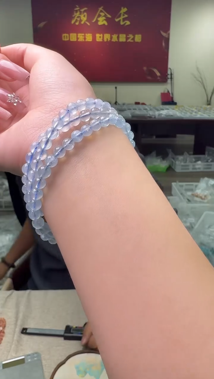 【闪购商品】海蓝宝石手链未镶嵌多样性发一件 513