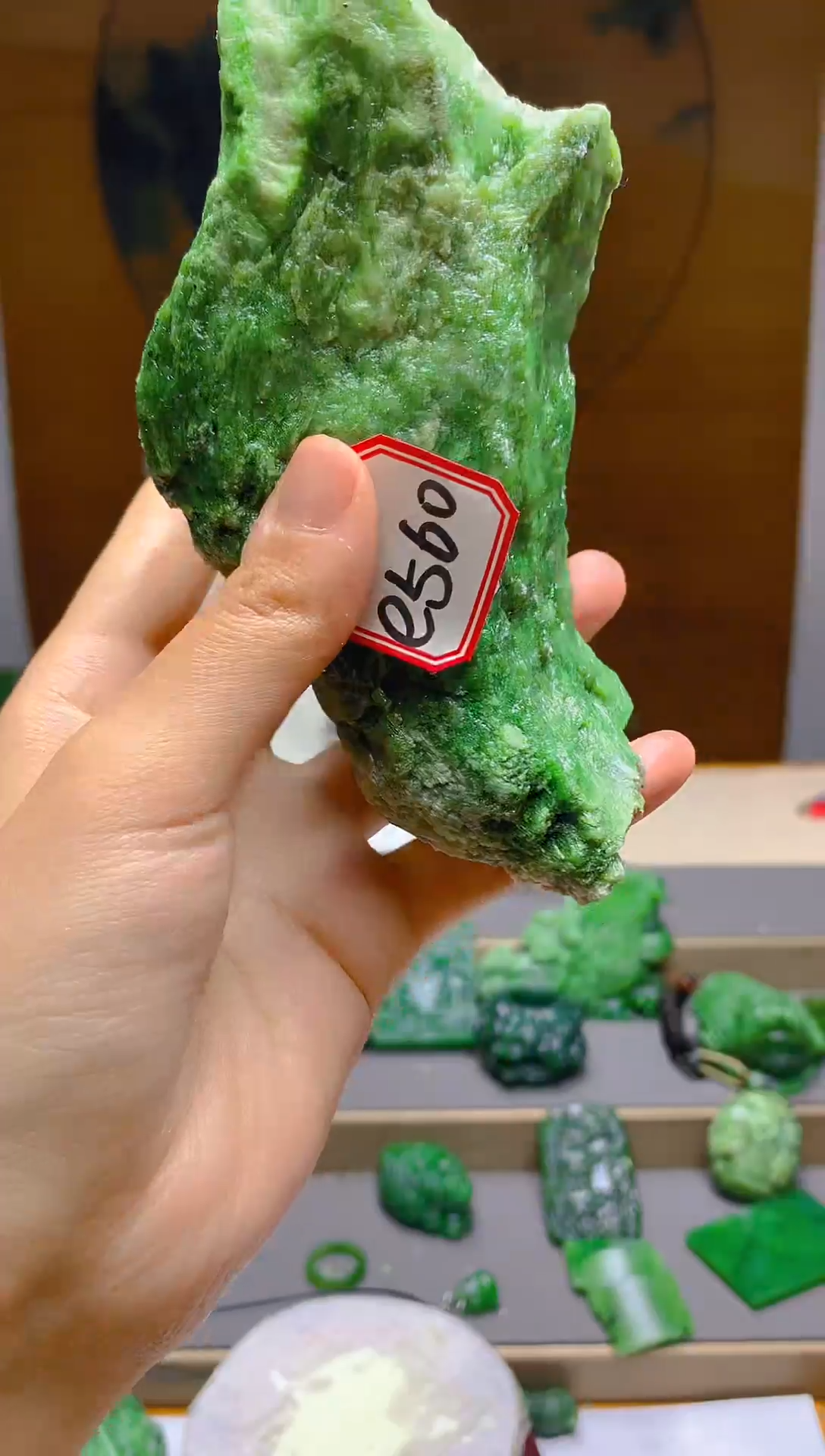 【闪购商品】和田玉（碧玉）珠宝半成品未镶嵌1