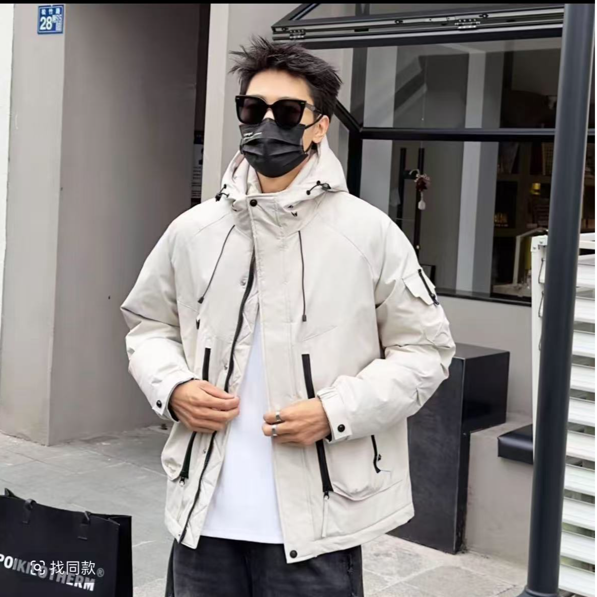 Y-3030秋冬时尚休闲保暖外套