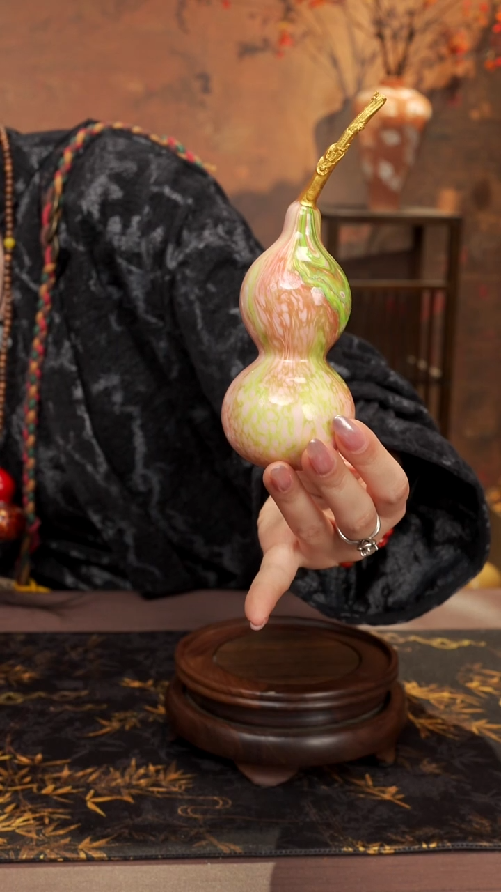 570--高端工艺大漆酒葫芦--58