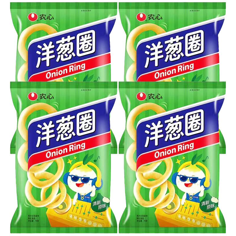 【12月20日到期】农心NONGSHIM清新原味70g*4袋