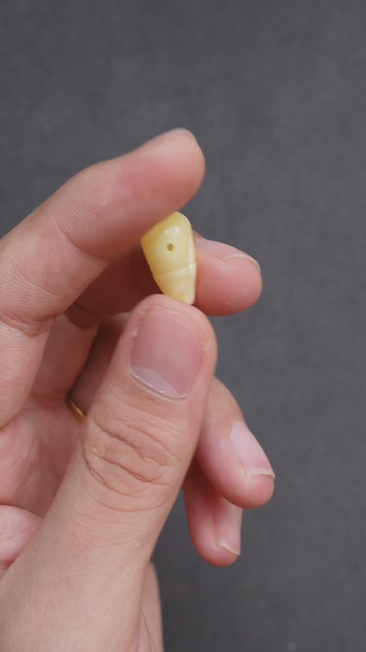 【闪购商品】蜜蜡裸石未镶嵌蜜蜡三通1克