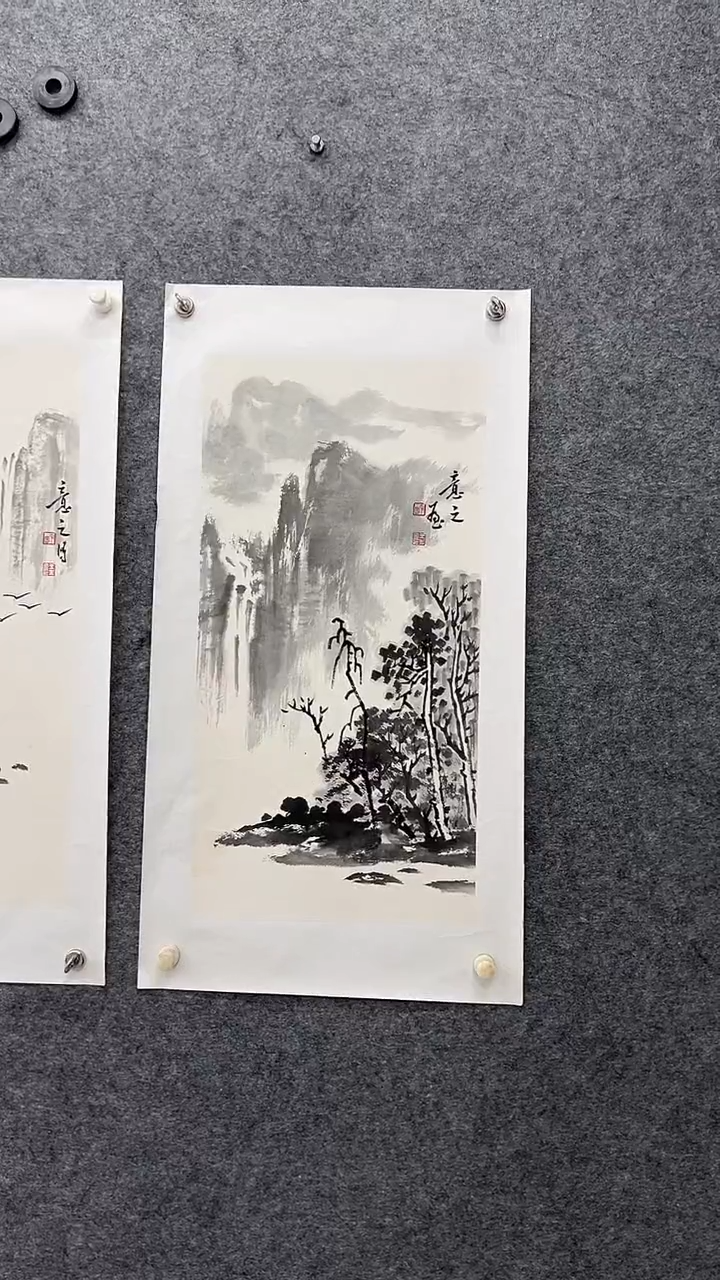 国画国画王生意山水