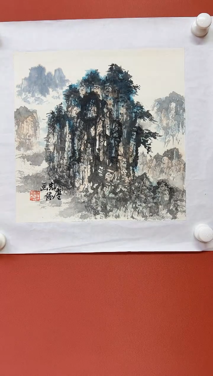 国画耄耋之年封笔大展——唐先德