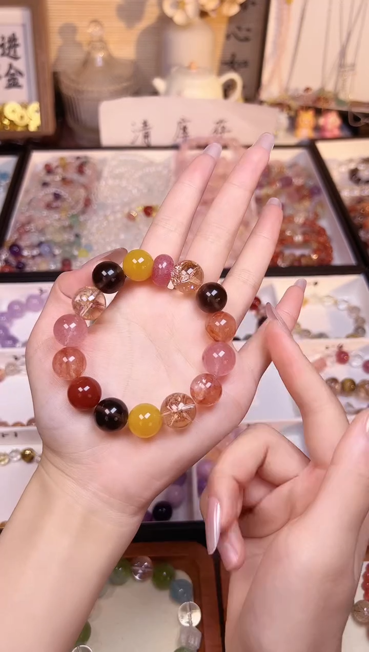 未镶嵌手串水晶1