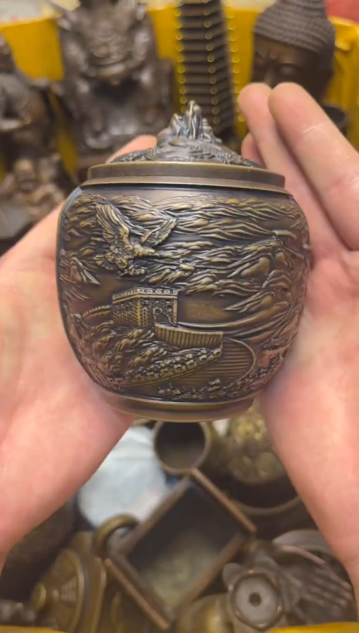 精美铜器，点击下单