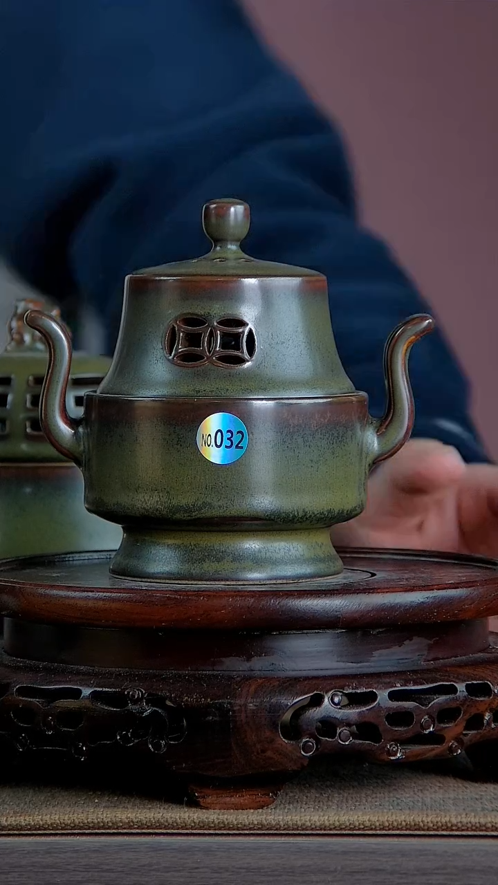 【闪购商品】景韵堂仿清茶叶末釉