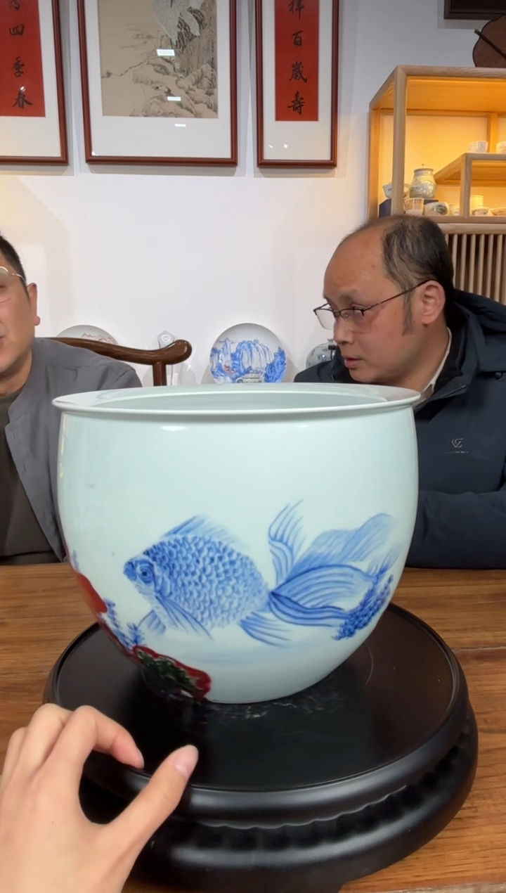 【闪购商品】摆件D22【人间瓷画】《童英志》