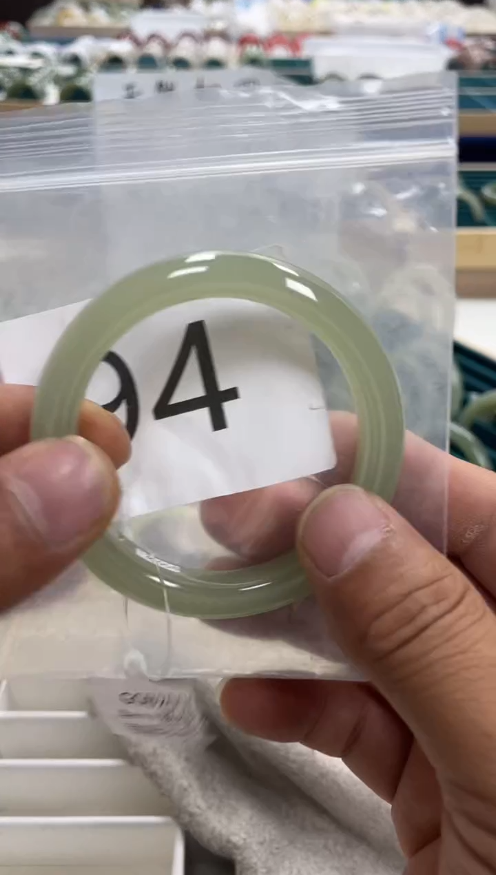 未镶嵌手镯和田玉和田玉手镯 58圈口 94号