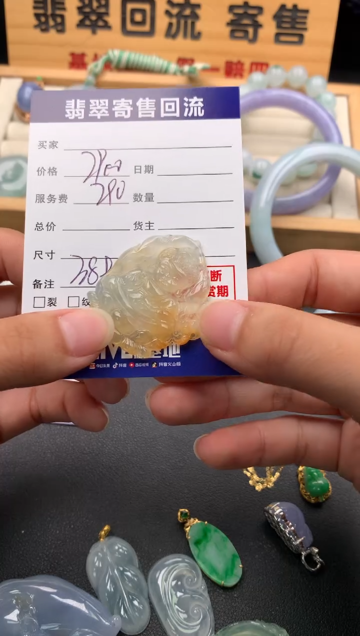 颈饰未镶嵌翡翠10145173