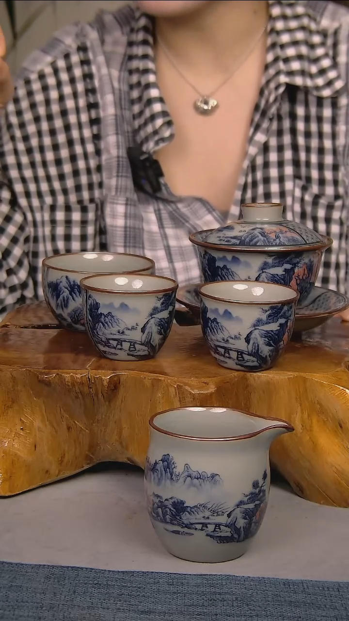 简装家用款5件套 陶瓷家用茶具系列