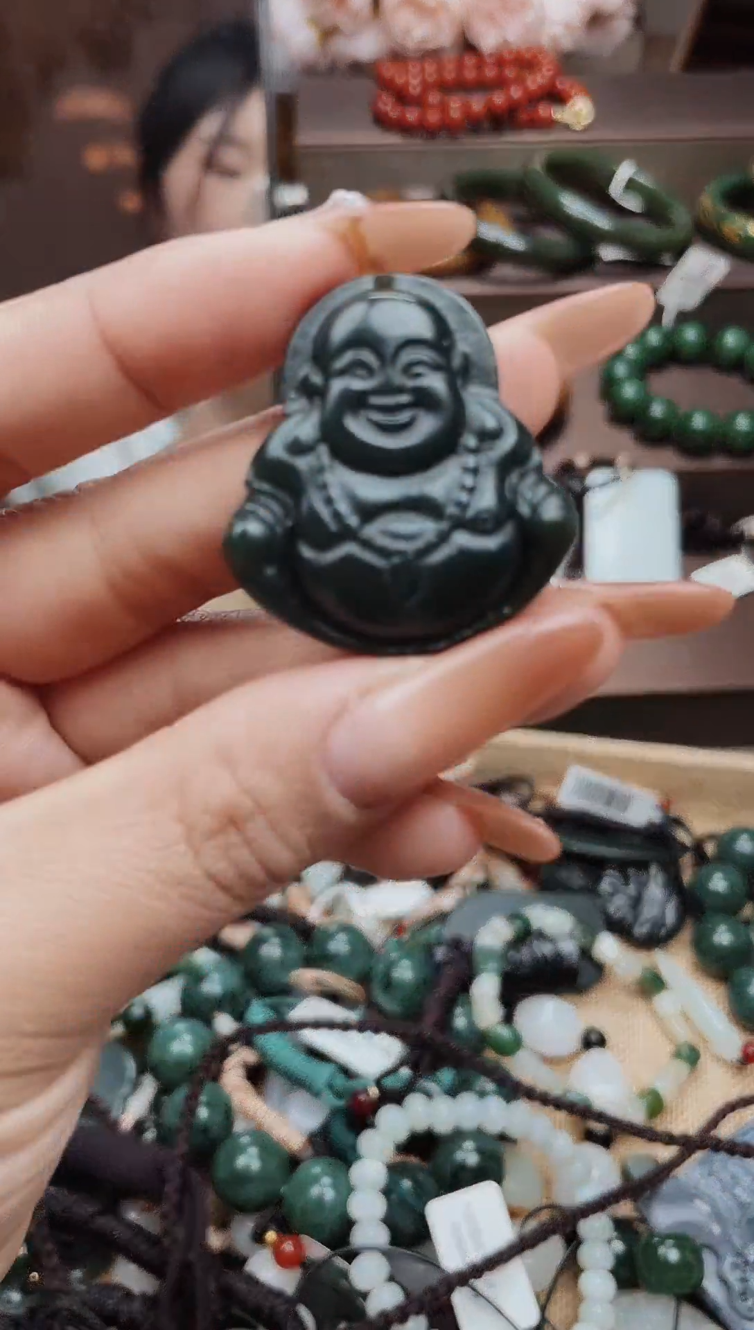 颈饰未镶嵌和田玉未镶嵌和田玉吊坠多样性拍一发一