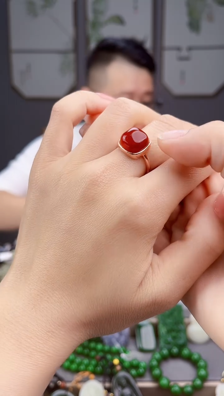 颈饰银S925镶嵌南红玛瑙多样性发货拍一单发一个