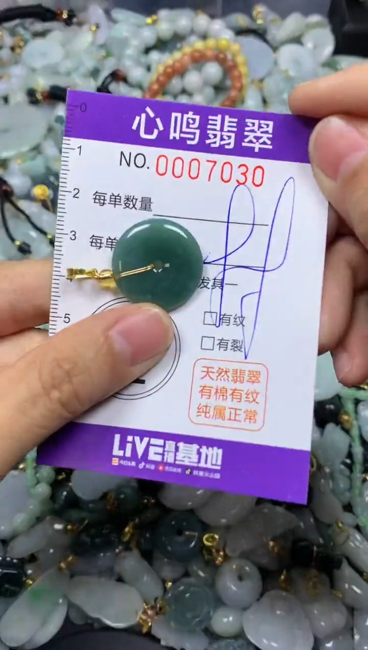 【闪购商品】翡翠颈饰未镶嵌闪购007030