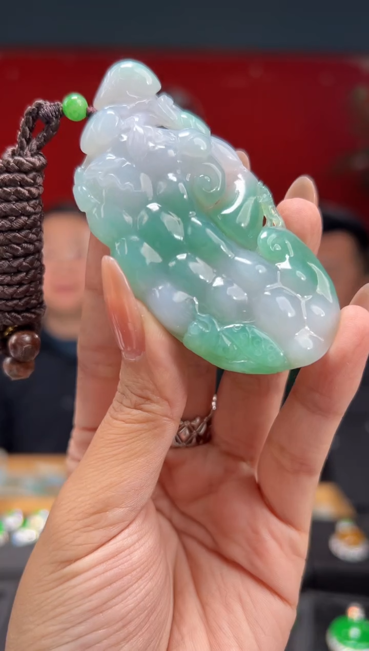 【闪购商品】翡翠颈饰未镶嵌083  /天然a货翡翠