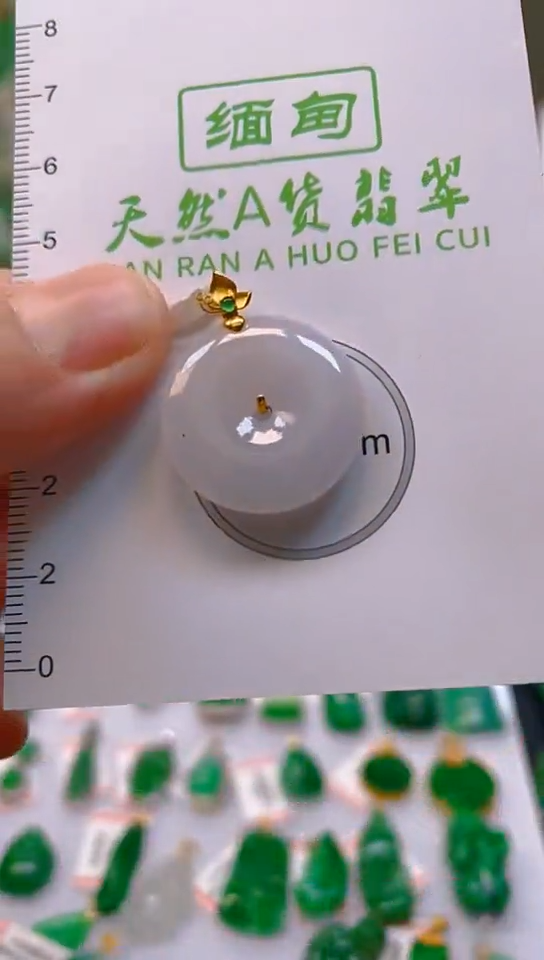 【闪购商品】翡翠颈饰18K金镶嵌新号开播，全场乱卖