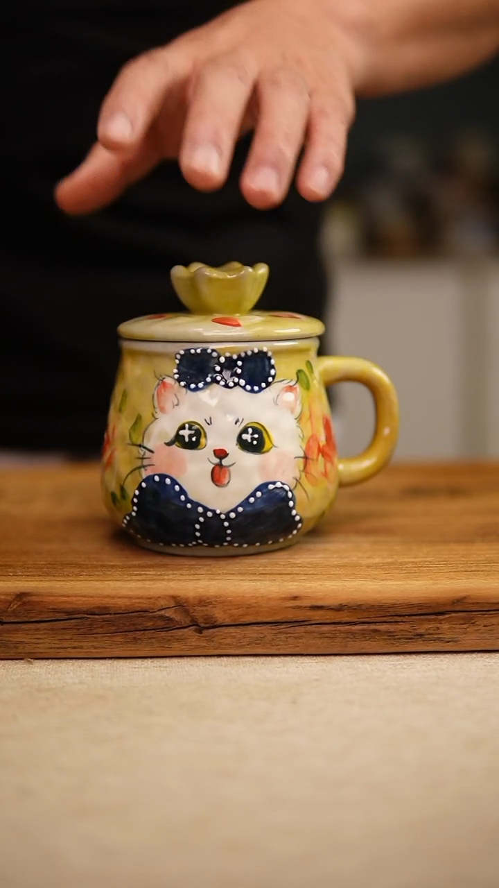 @@陶园瓷舍@@纯手工手绘@高温釉下彩