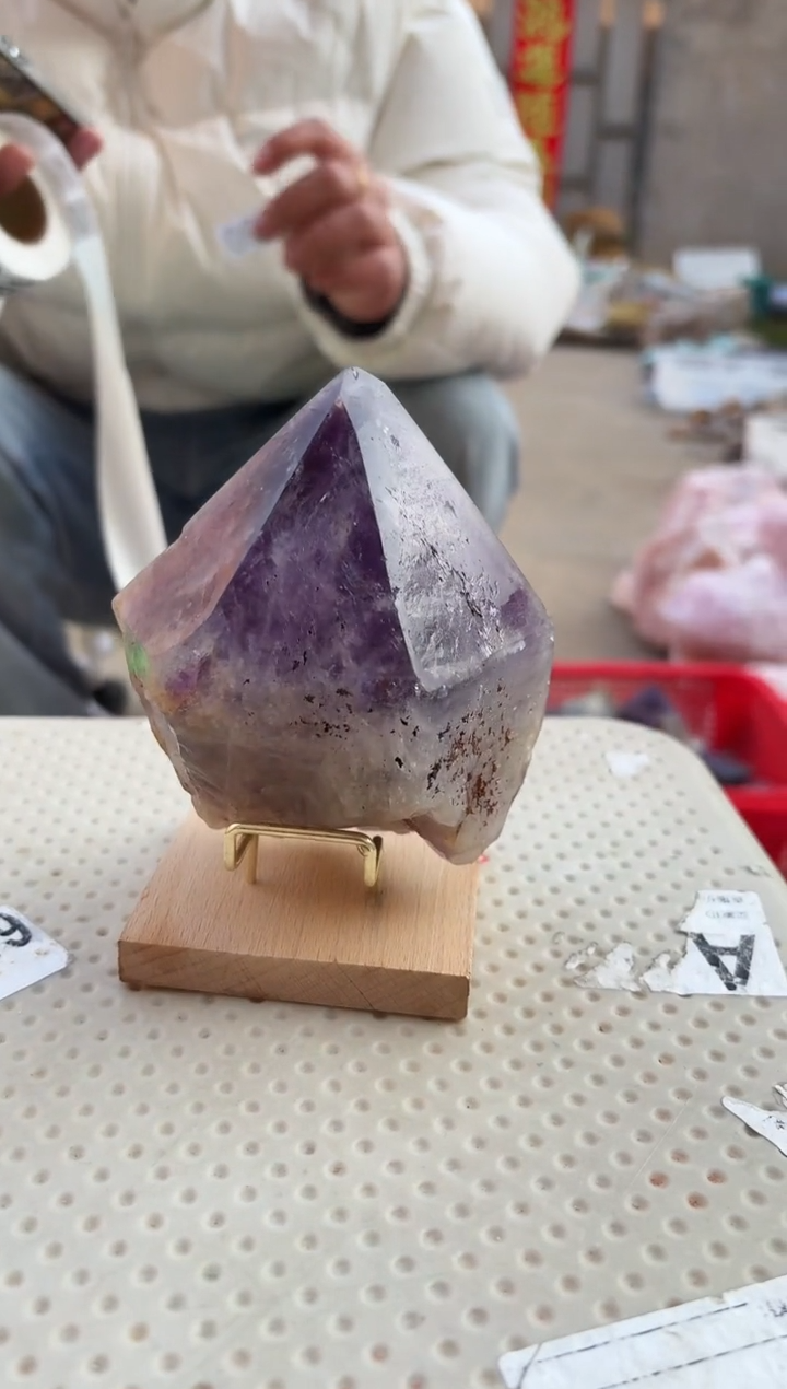 【闪购商品】摆件未镶嵌水晶紫水晶100