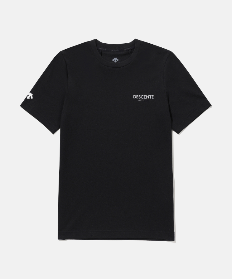 DESCENTE/迪桑特25年新款图形字母标短袖T恤 SQ123UTS14