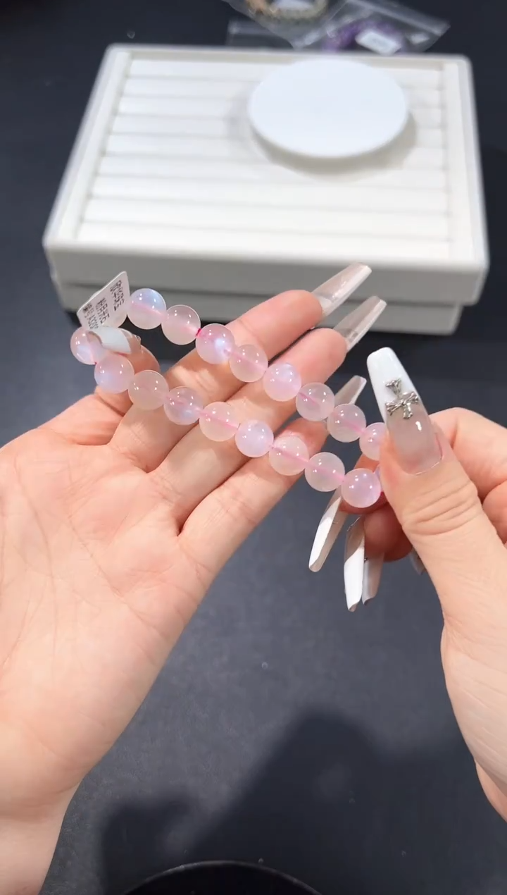 未镶嵌手链长石67b多样性发其一【1条】默认微瑕9mm