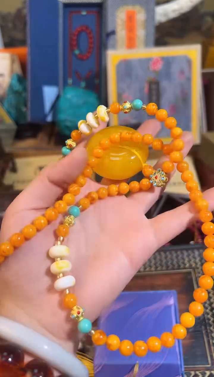 【闪购商品】蜜蜡手链未镶嵌46凯凯凯凯凯凯凯凯