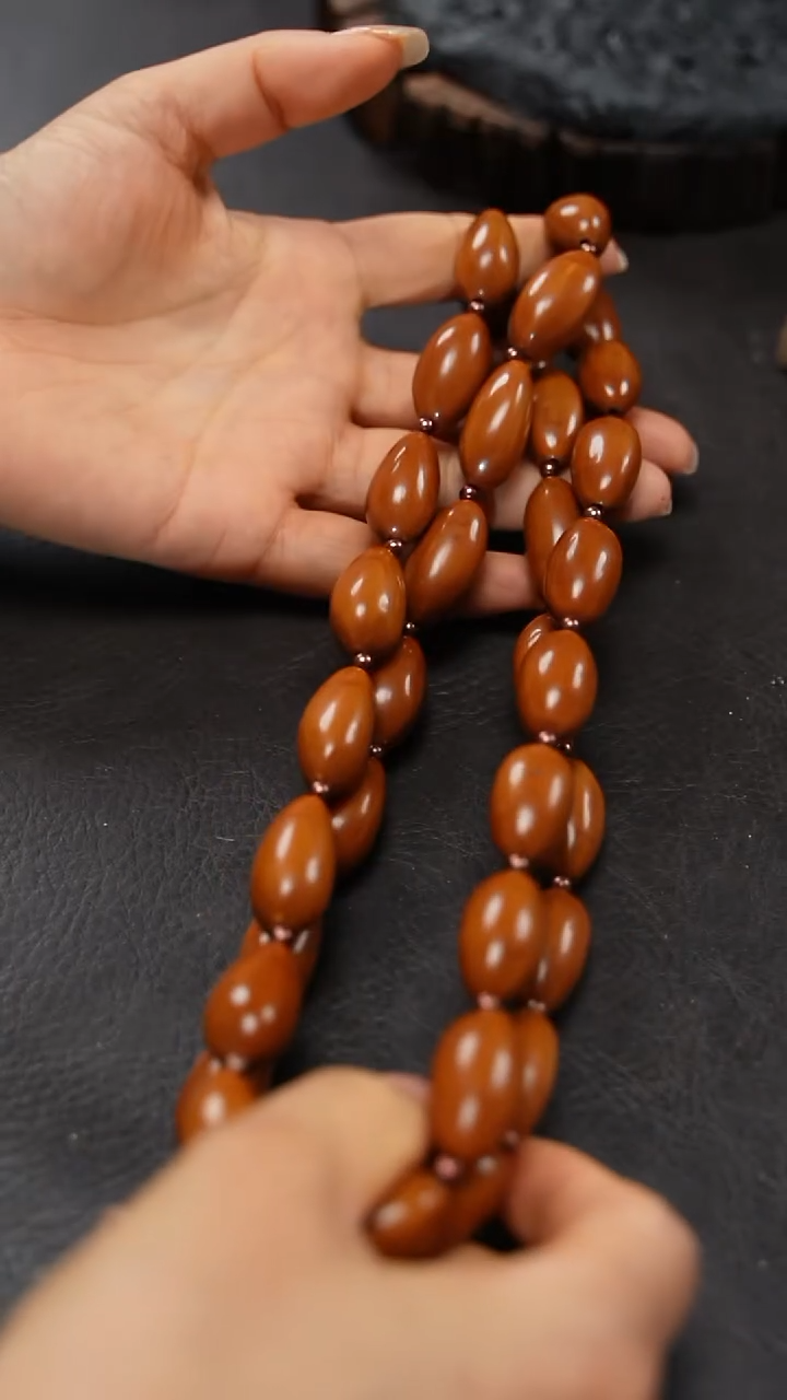 橄榄核手串/手链九林精品核雕