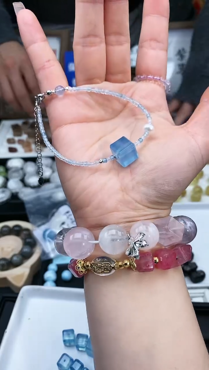 【闪购商品】海蓝宝石颈饰未镶嵌32a多样性发其一/3.8/1个