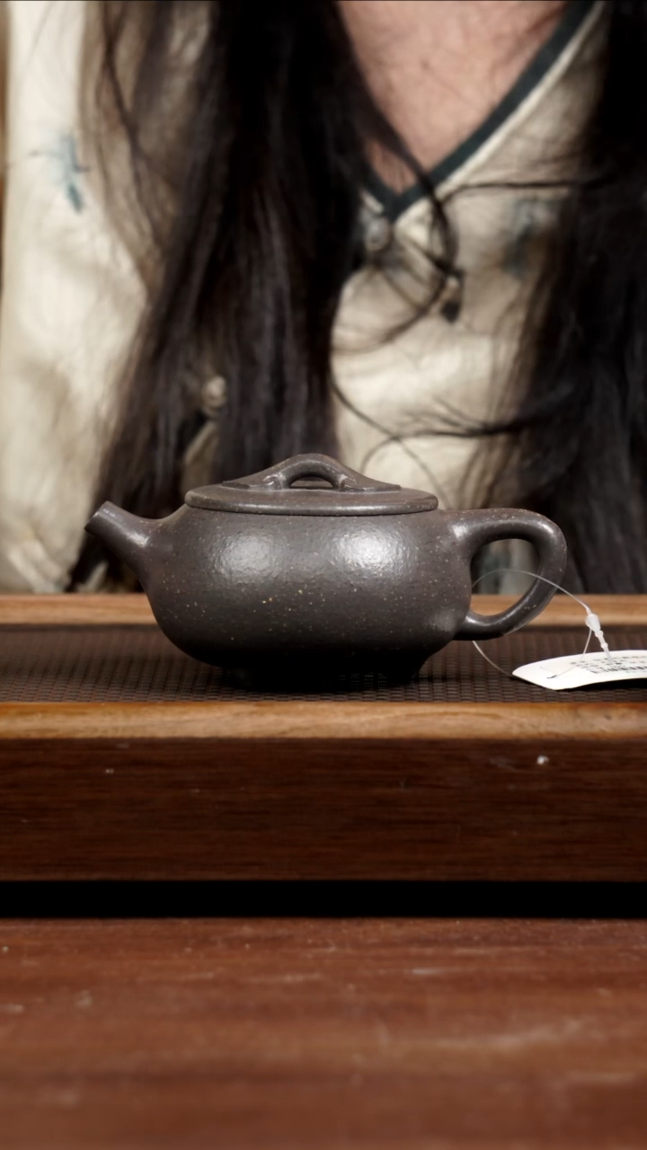 茶壶紫砂8目粗砂天青如意瓢200CC