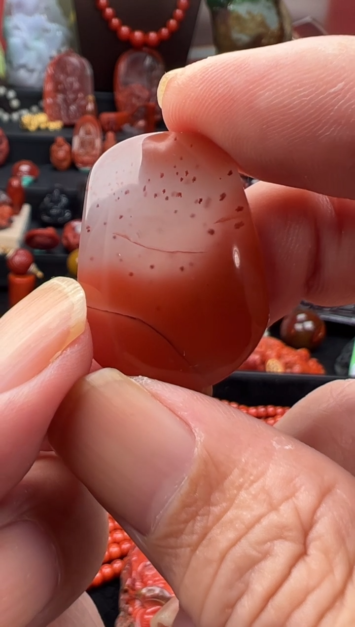 未镶嵌无事牌南红玛瑙王****记无事牌